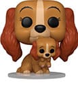 Susi &amp; Tramp POP! Disney vinyl figure Lady w/puppy 9 cm