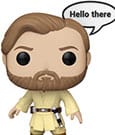 Star Wars: Sayings POP! Plus Movies Vinyl Figur Obi-Wan Kenobi 9 cm