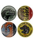 Godzilla Untersetzer 4er-Pack