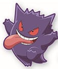 Pokemon decorative cushion Gengar 30 cm