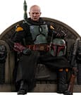 Star Wars: The Mandalorian Actionfigur 1/6 Boba Fett Repaint Armor and Throne Special Edition 30 cm