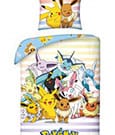 Pokémon bed linen Pikachu, Eevee &amp; Friends 140 x 200 cm / 70 x 90 cm