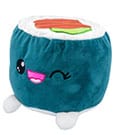 Plushi Plüschfigur Maki Sushi mit Lachs 20 cm