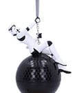 Original Stormtrooper Christmas tree pendant Wrecking Ball Hanging Stormtrooper 12 cm