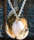 Harry Potter pendant with chain The Golden Egg
