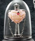 Harry Potter pendant with chain and jewelry display case Love Potion