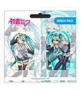 Hatsune Miku Ansteck-Buttons Doppelpack Set D