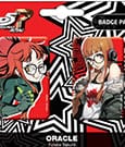 Persona 5 Royal Pinback Buttons Twin Pack Oracle / Futaba Sakura