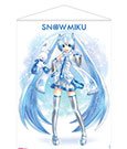 Hatsune Miku Wandrolle Snow Miku 50 x 70 cm