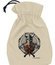 Anne Stokes Dice Bag Viking Skull