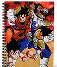 Dragon Ball Z Notebook with 3D Effect Goku vs Vegeta