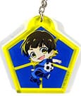 Blue Lock Acryl Schlüsselanhänger Meguru Rachira Chibi Style 5 cm