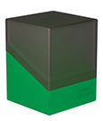 Ultimate Guard Boulder Deck Case 100+ SYNERGY Schwarz/Grün