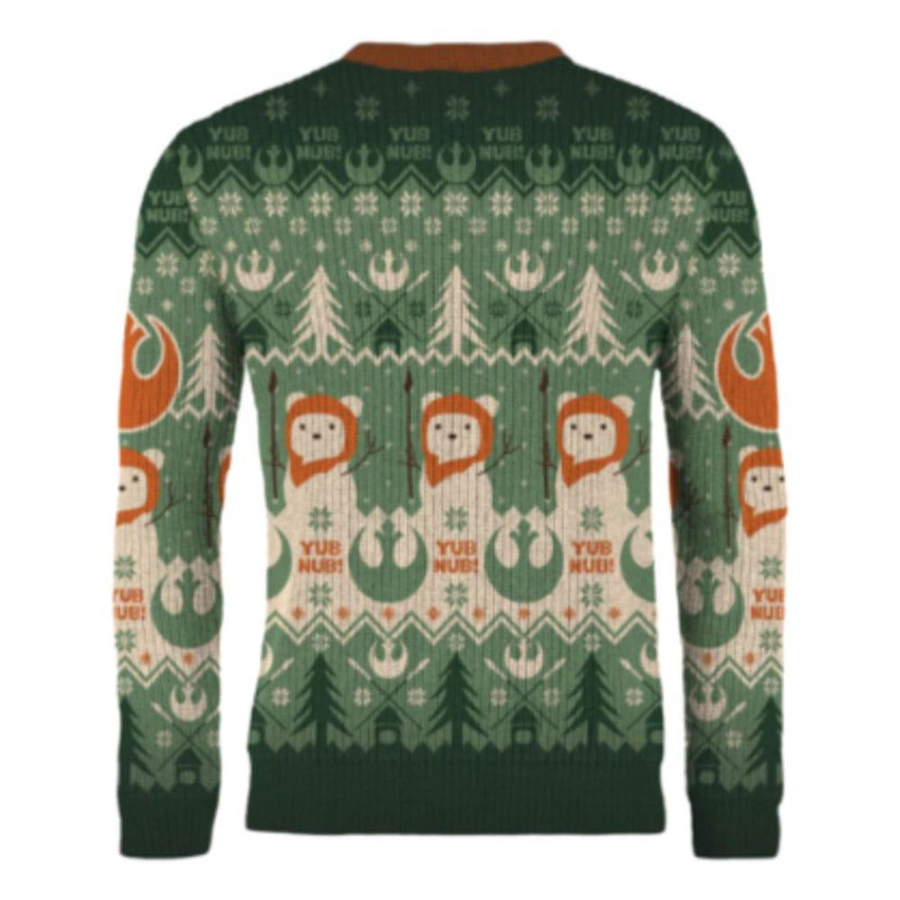 Star Wars Christmas Pullover Ewok'n around the Christmas Tree  Größe XL