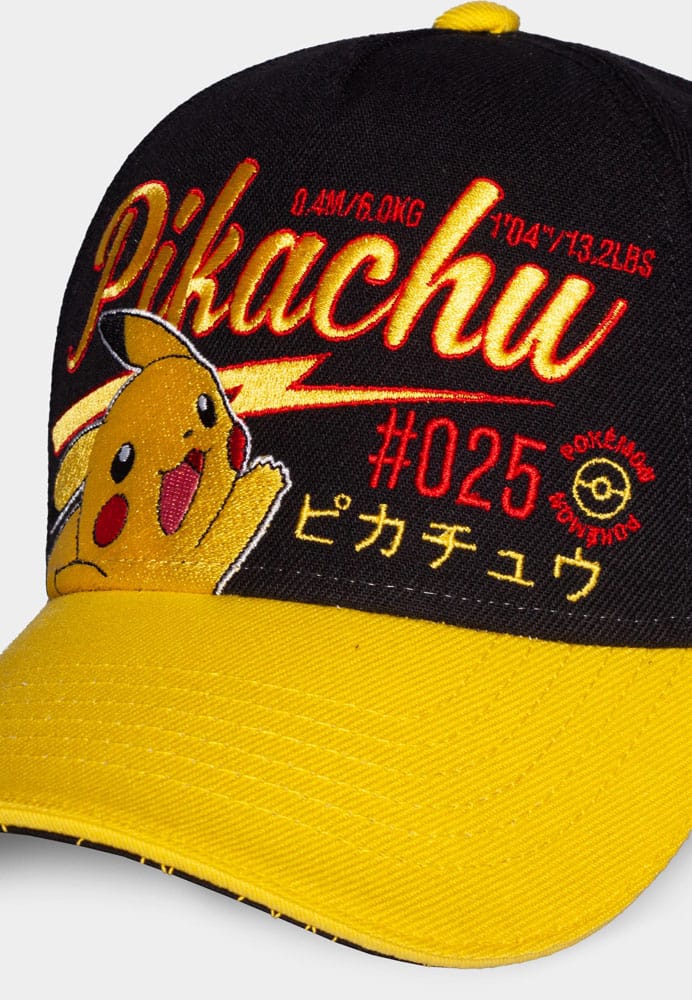 Pokemon Baseball Cap Pikachu Hello