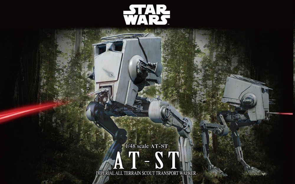 Star Wars plastic model kit 1/48 AT-ST