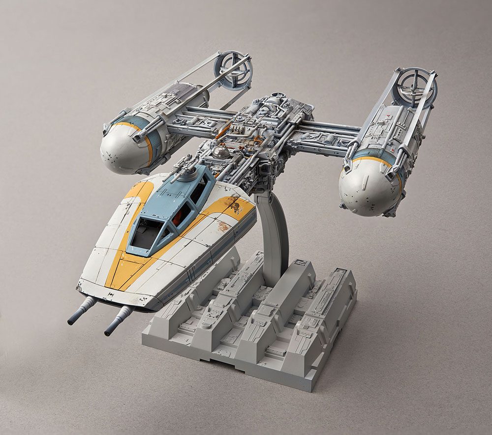 Star Wars model kit 1/72 Y-Wing Starfighter 22 cm