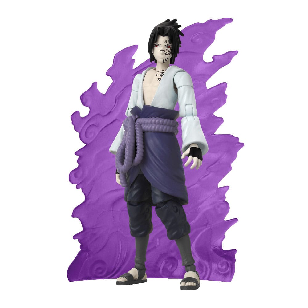 Nasruto Shippuden Anime Heroes Beyond Action Figure Sasuke Uchiha 17 cm