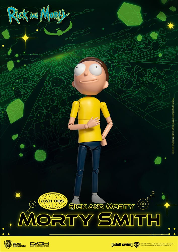 Rick and Morty Dynamic 8ction Heroes Actionfigur 1/9 Morty Smith 23 cm