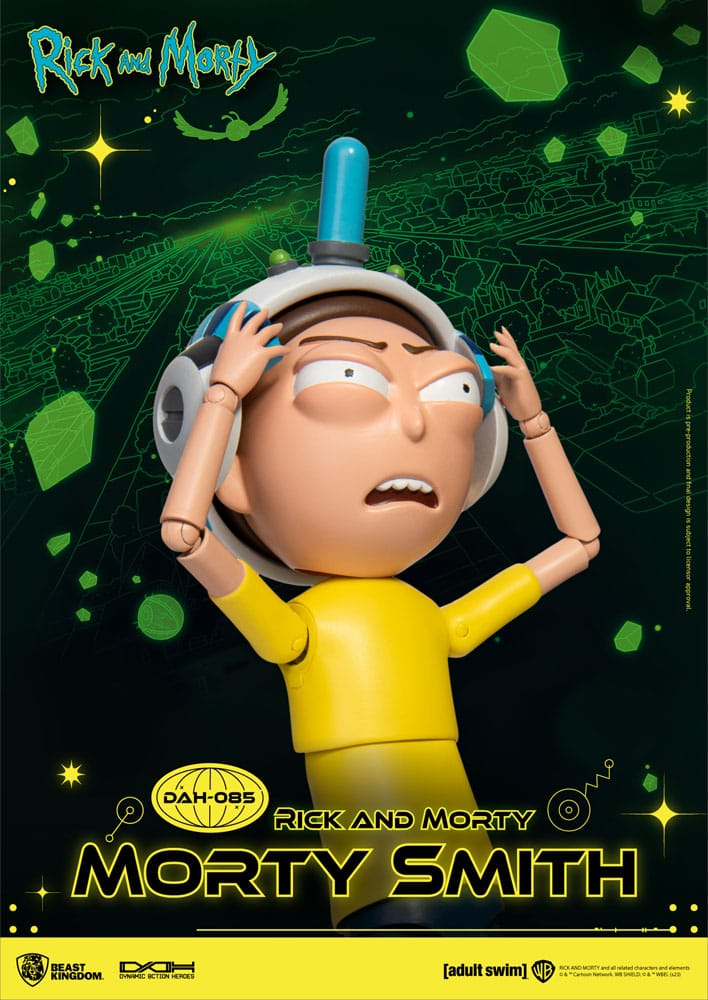 Rick and Morty Dynamic 8ction Heroes Actionfigur 1/9 Morty Smith 23 cm