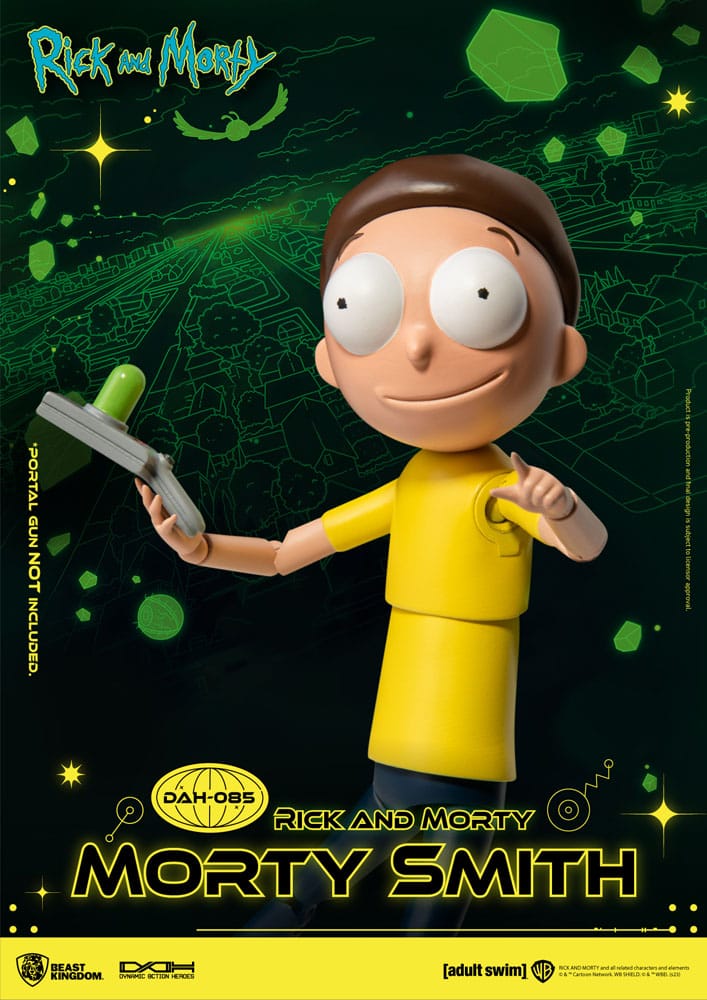 Rick and Morty Dynamic 8ction Heroes Actionfigur 1/9 Morty Smith 23 cm