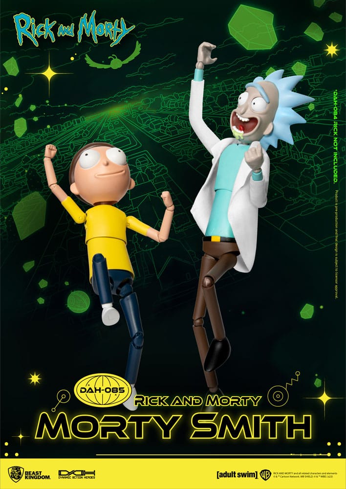 Rick and Morty Dynamic 8ction Heroes Actionfigur 1/9 Morty Smith 23 cm