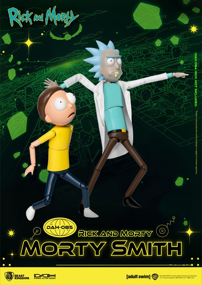 Rick and Morty Dynamic 8ction Heroes Actionfigur 1/9 Morty Smith 23 cm