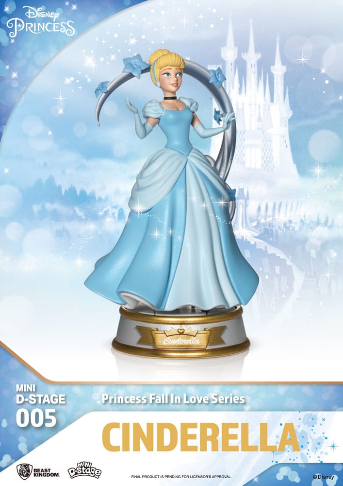 Disney Mini Diorama Stage Statuen Princess Fall In Love Series 12 cm Sortiment (6)