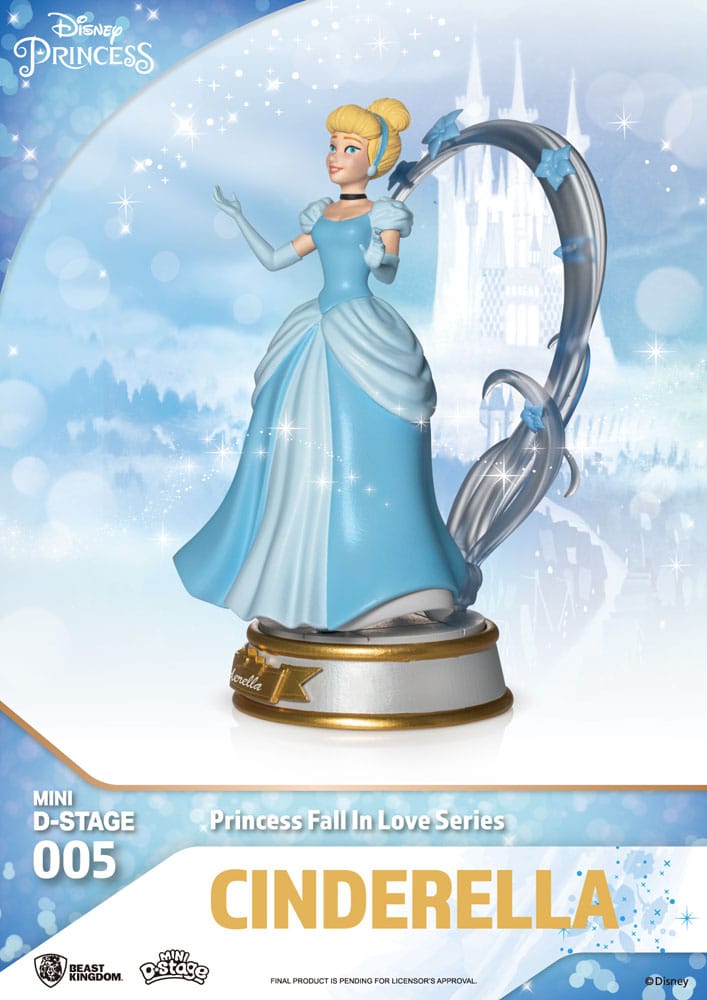 Disney Mini Diorama Stage Statuen Princess Fall In Love Series 12 cm Sortiment (6)