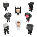 Skibidi Toilet Minifiguren 6 cm Series 1 Display (24)