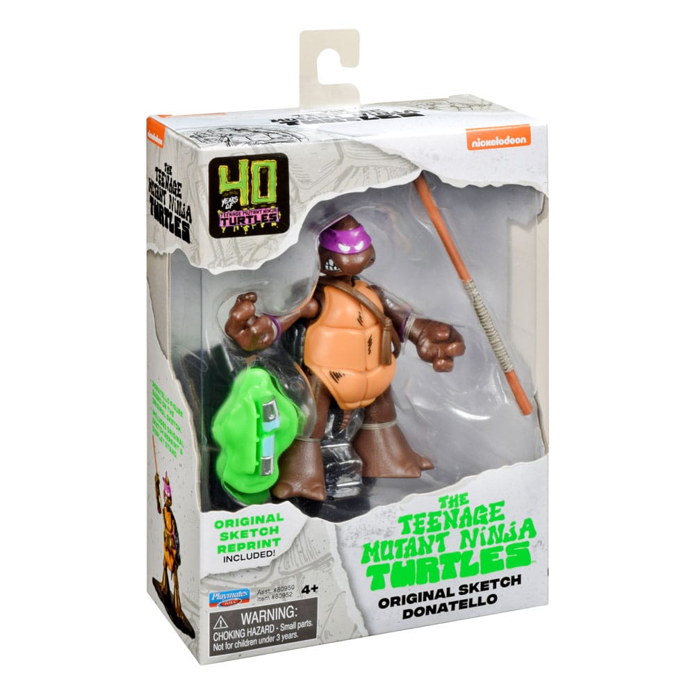 Teenage Mutant Ninja Turtles Actionfiguren 40th Anniversary 10 cm Sortiment (8)