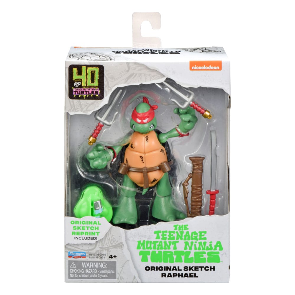 Teenage Mutant Ninja Turtles Actionfiguren 40th Anniversary 10 cm Sortiment (8)