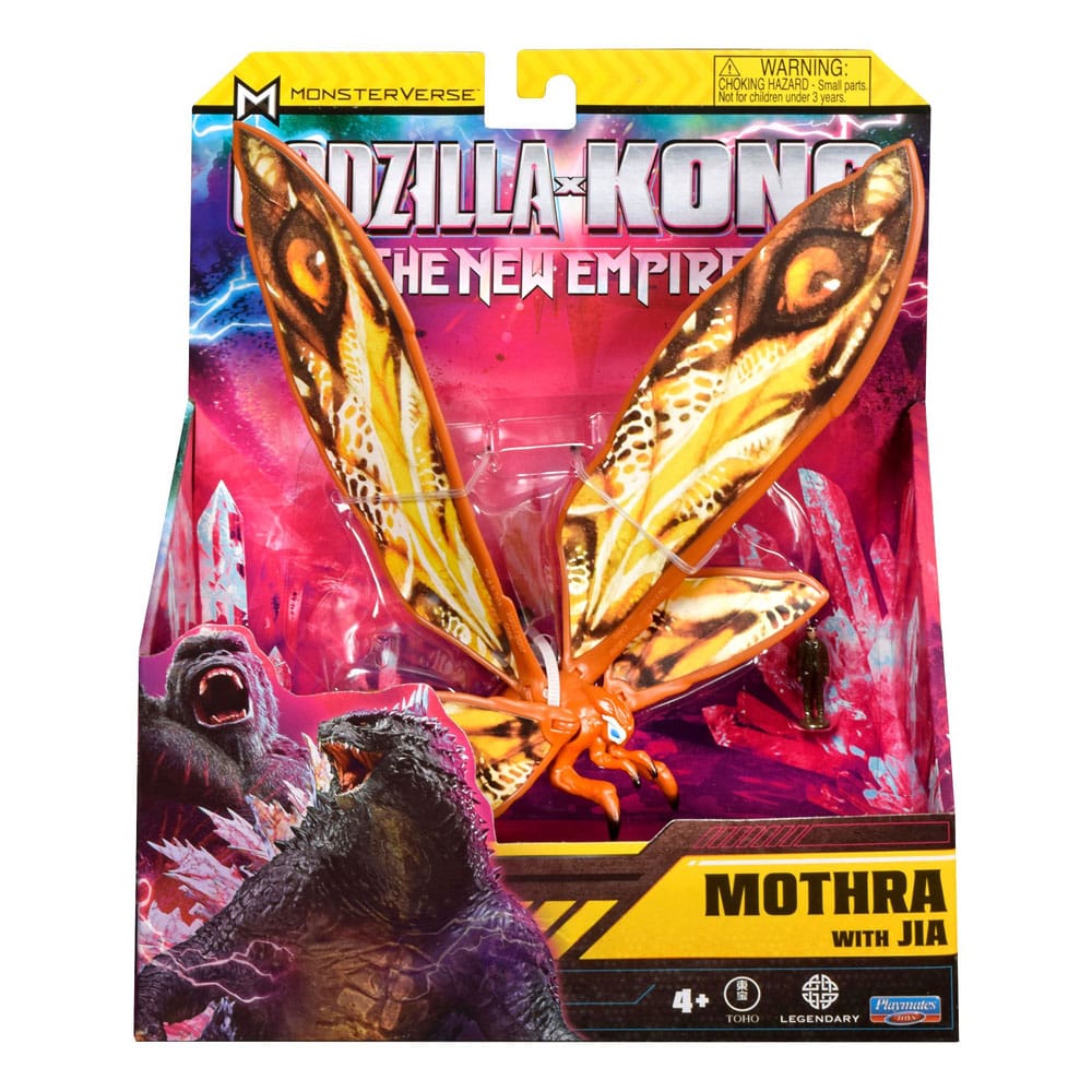Godzilla x Kong: The New Empire Actionfigur Mothra with Jiva 15 cm
