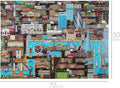 8-Bit Pixel Puzzle London Level 3 1000 Teile
