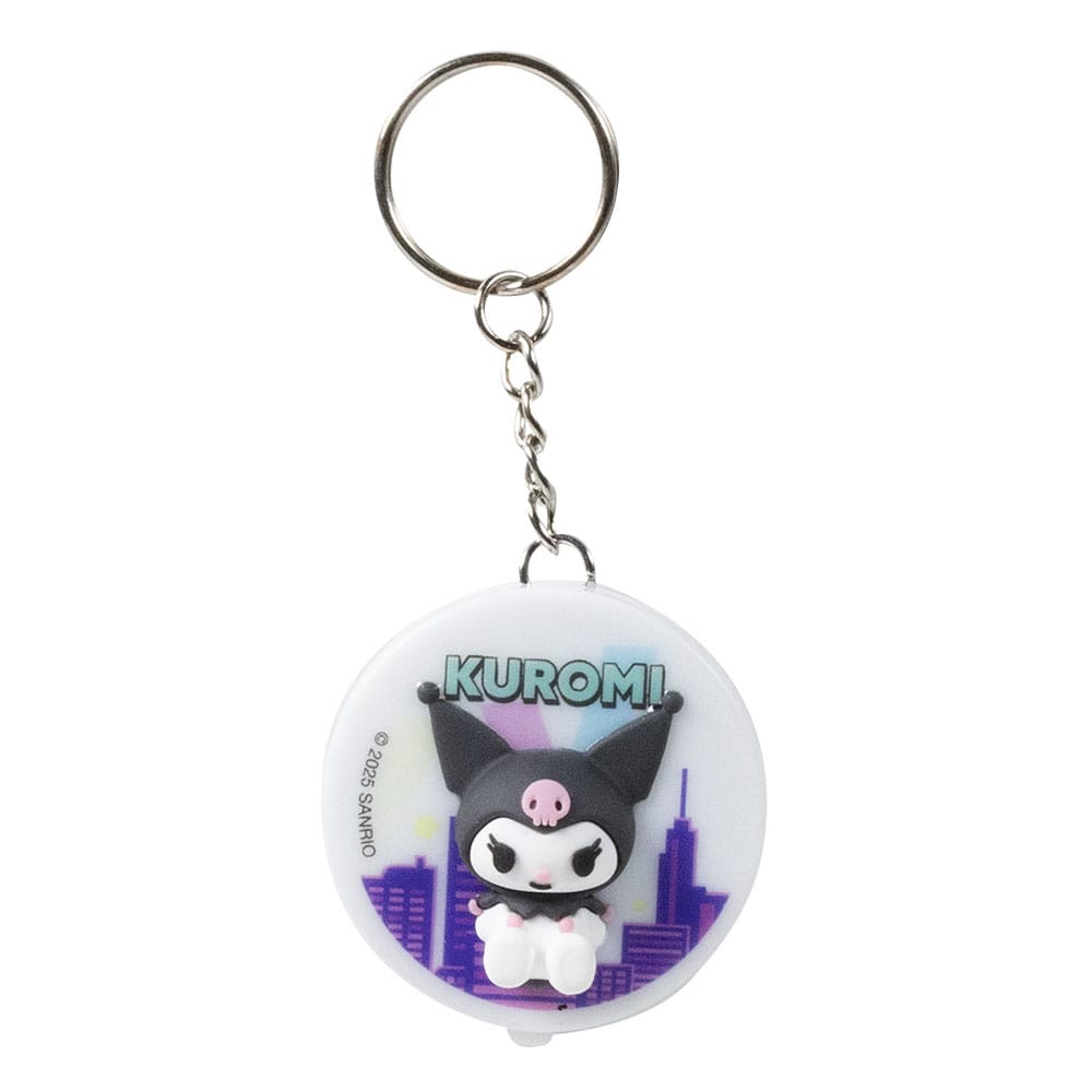 Sanrio Schlüsselanhänger mit Licht Kuromi