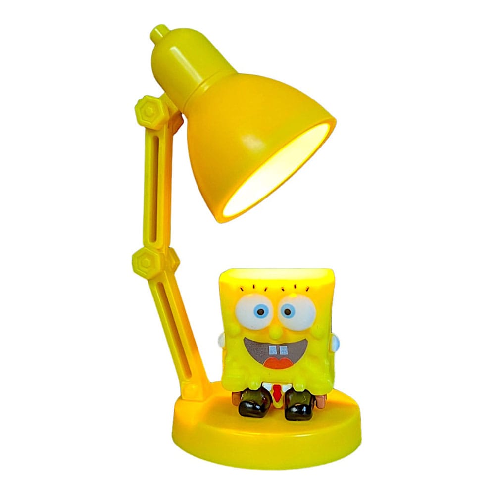 SpongeBob Schwammkopf Mini LED-Lampe mit Figur 10 cm