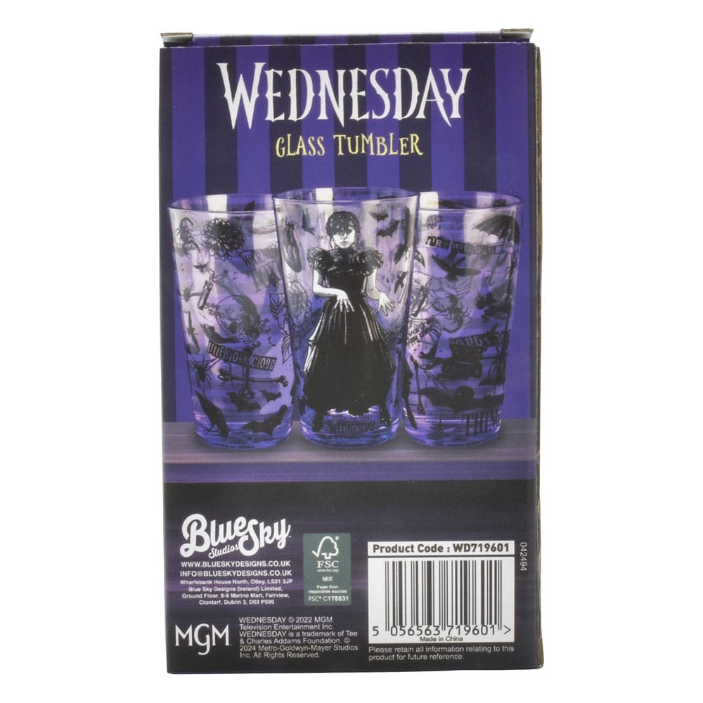 Wednesday Trinkglas Wednesday