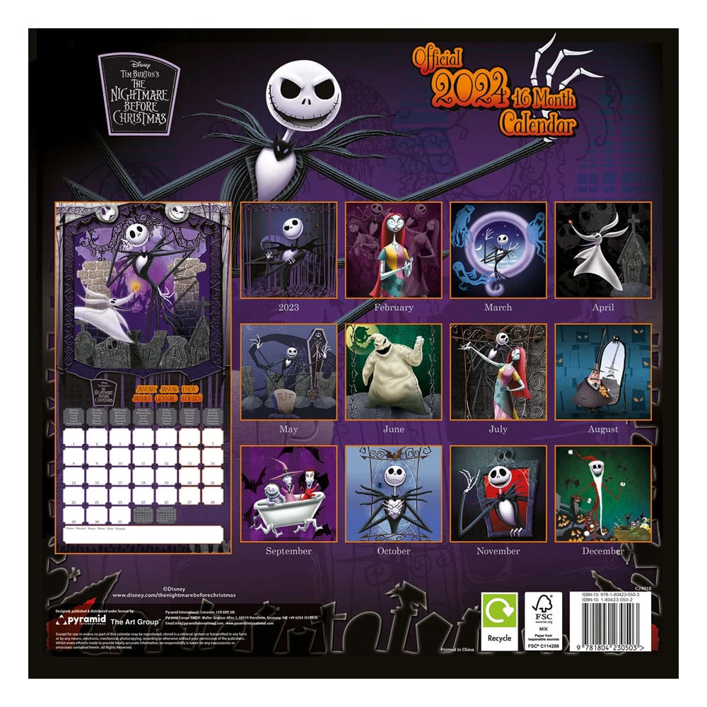 Nightmare before Christmas Kalender 2024