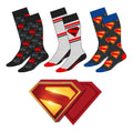 DC Comics Socken 3er-Pack Superman 38-45