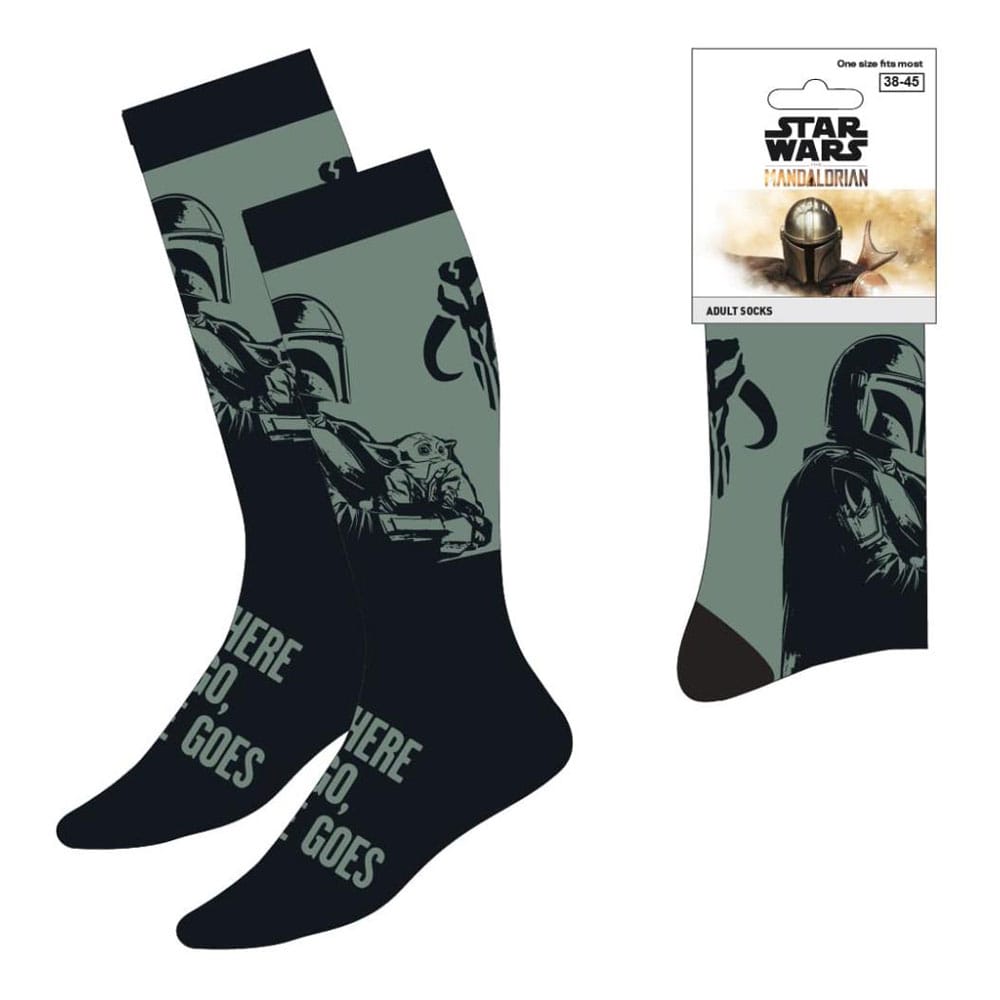 Star Wars: The Mandalorian Socken Mandalorian & Grogu 38-45