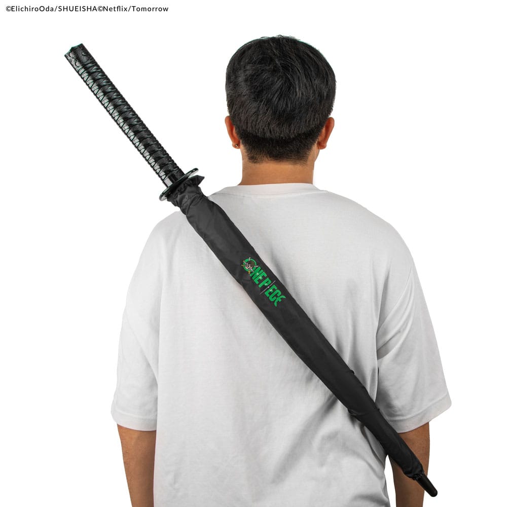 One Piece Regenschirm Zoro Black Sword
