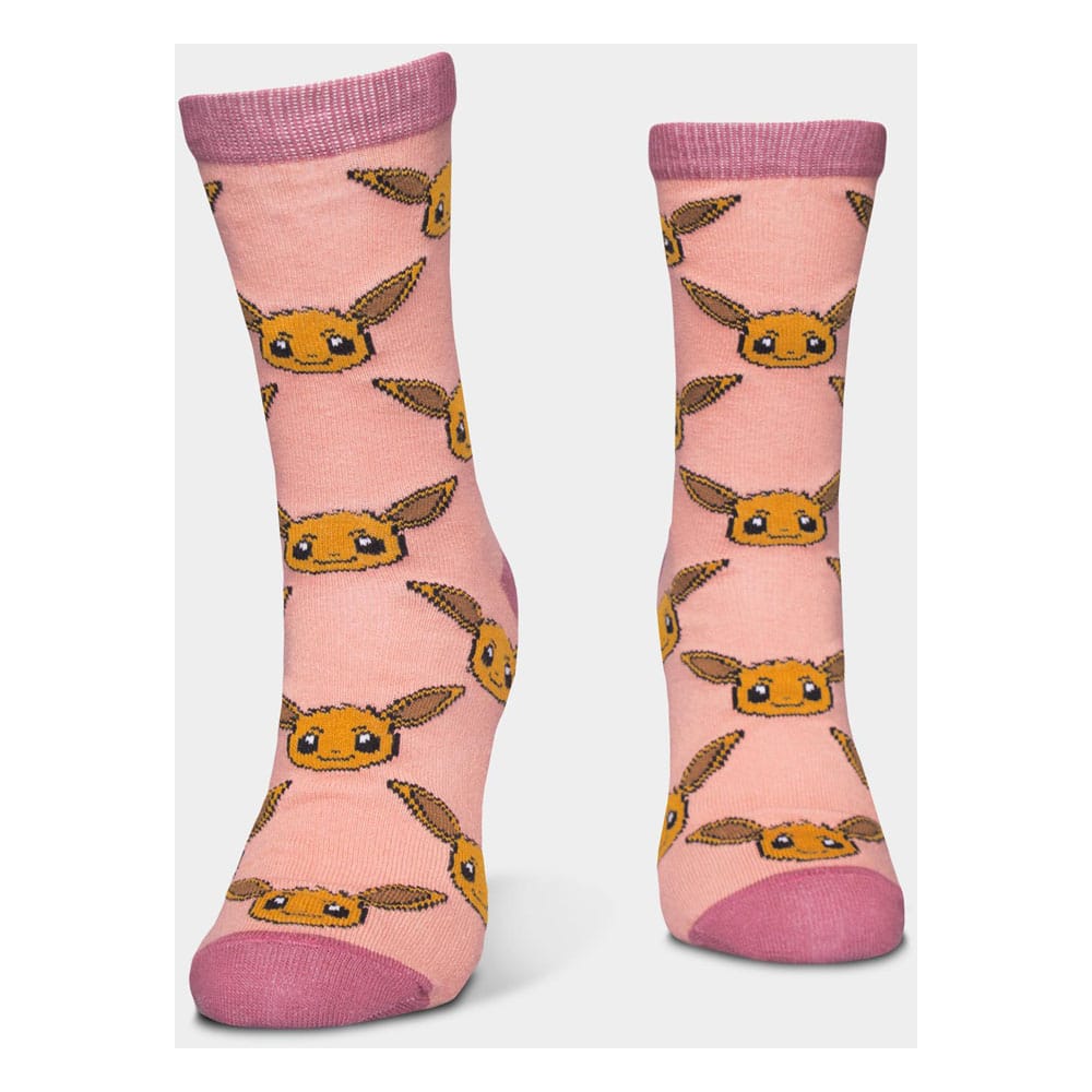 Pokémon socks 3-pack Three Icons 35-38