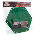 CritStones Faltbarer Würfelteller Dragon Skin Edition Green