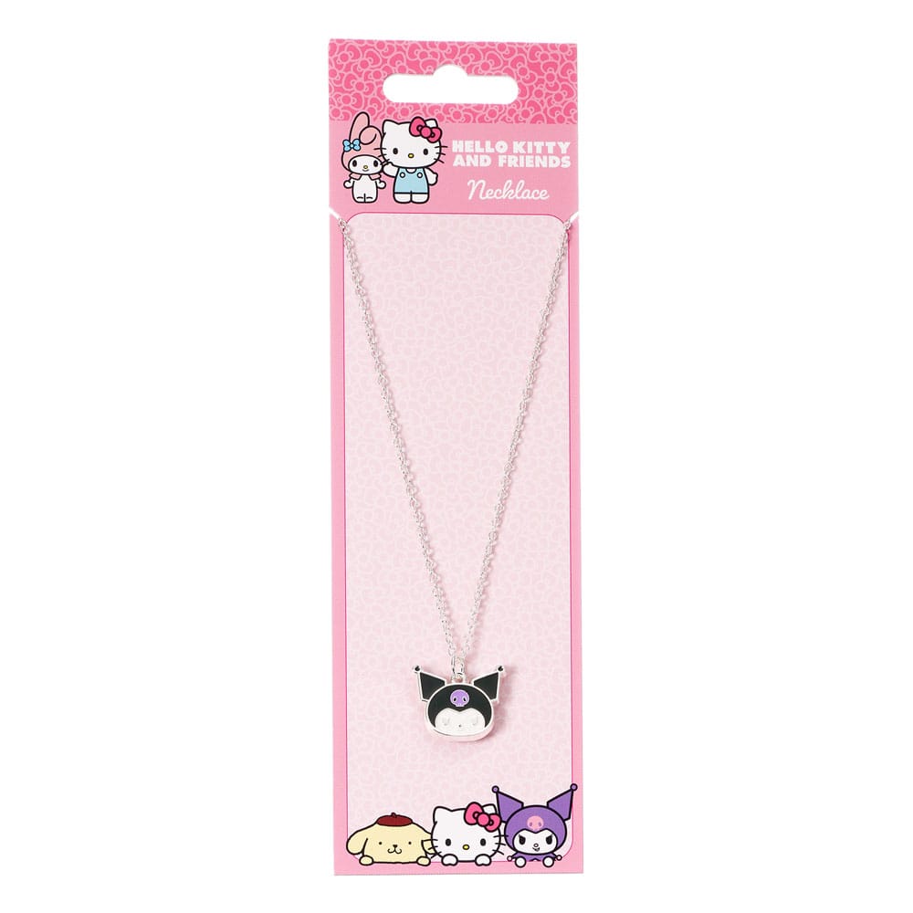 Hello Kitty Halskette mit Kuromi Anhänger