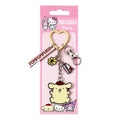 Hello Kitty Schlüsselanhänger mit Pompompurin Anhänger 15 cm