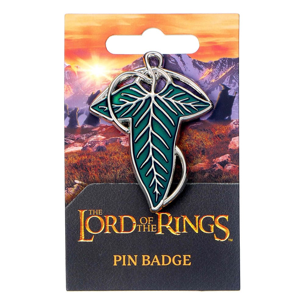 Herr der Ringe Ansteck-Button The Leaf Of Lorien