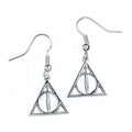 Harry Potter Ohrringe Deathly Hallows (versilbert)