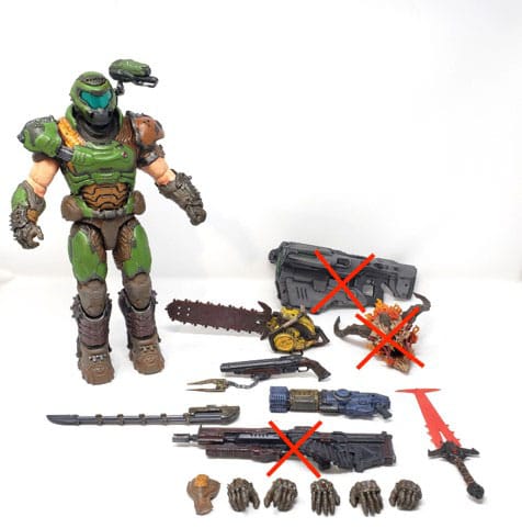 Doom action figure 1/6 Doom Slayer heo exclusive 30 cm
