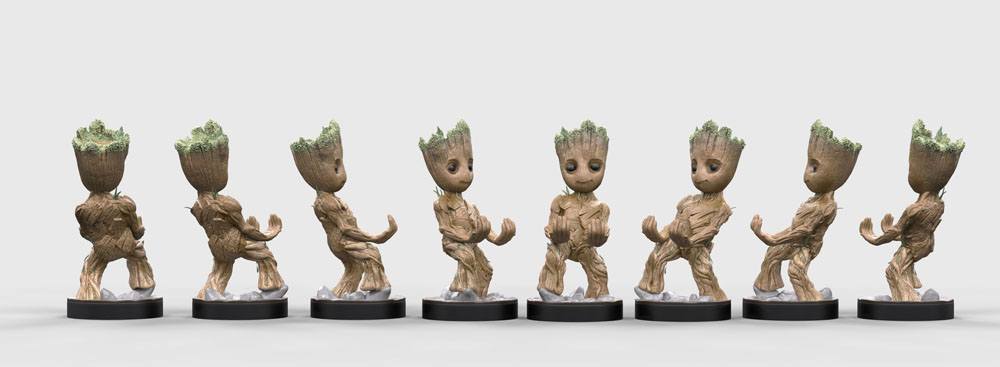Marvel Cable Guys Lade-Halter Baby Groot 20 cm