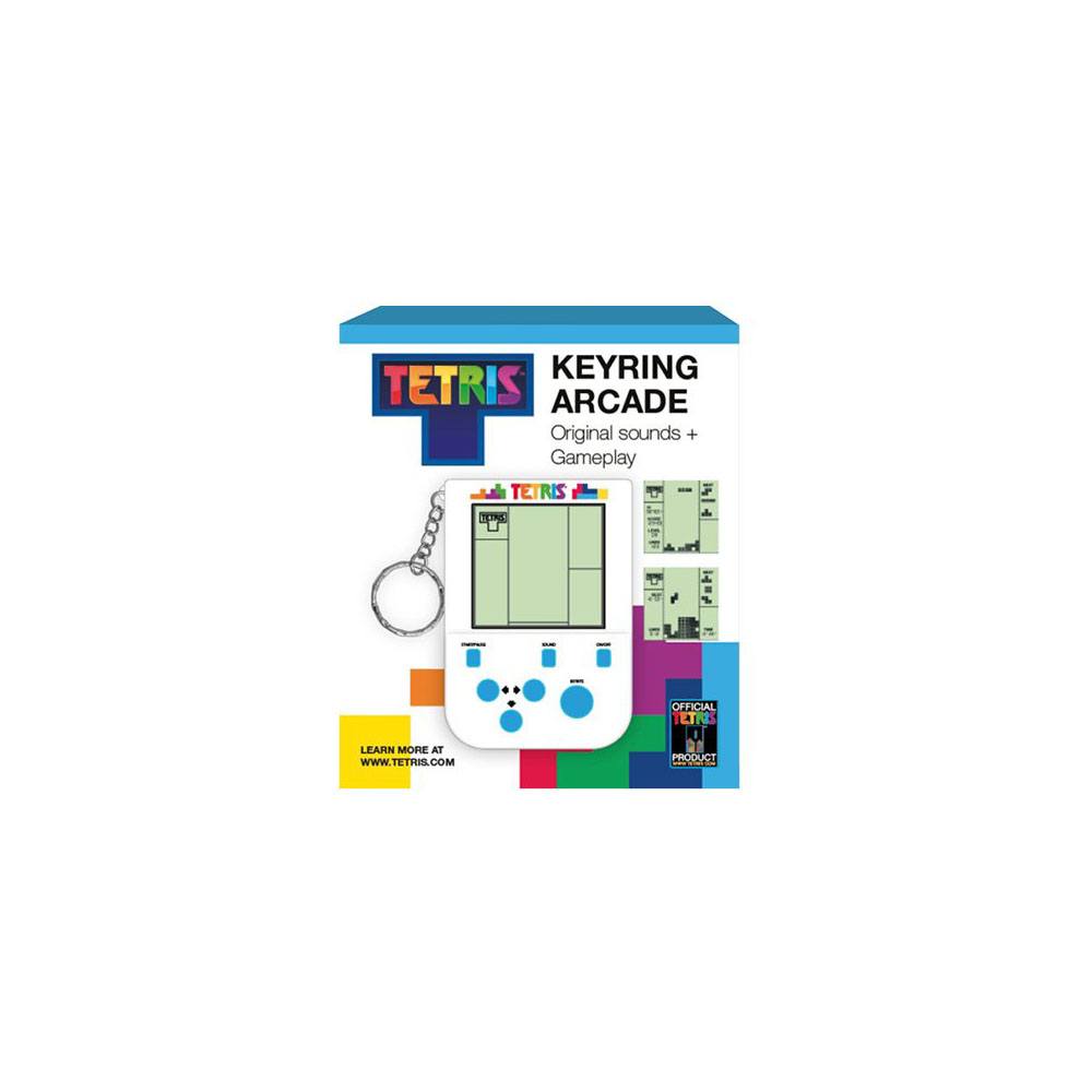 Tetris Mini Retro Handheld Videospiel-Schlüsselanhänger